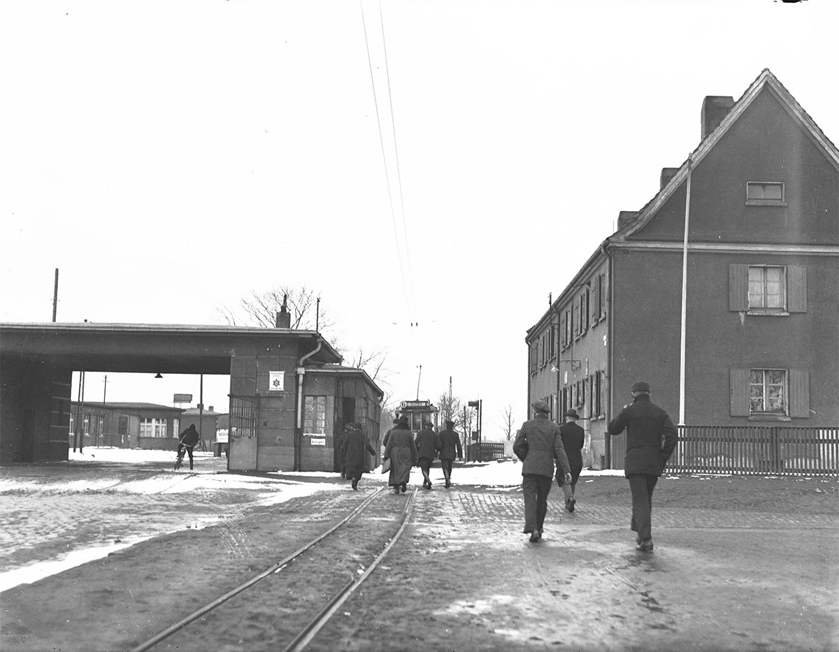 Hurrying to connecting tram in Germany Hurrying to connecting tram in Germany.