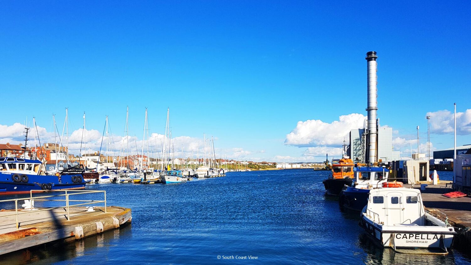 Shoreham Port.