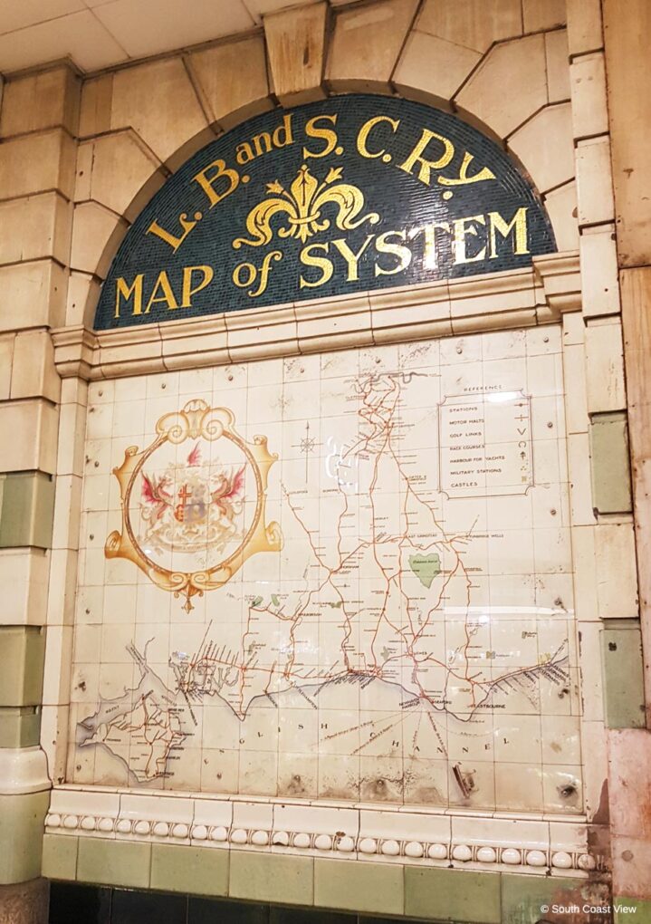 LBSCR complete route map
