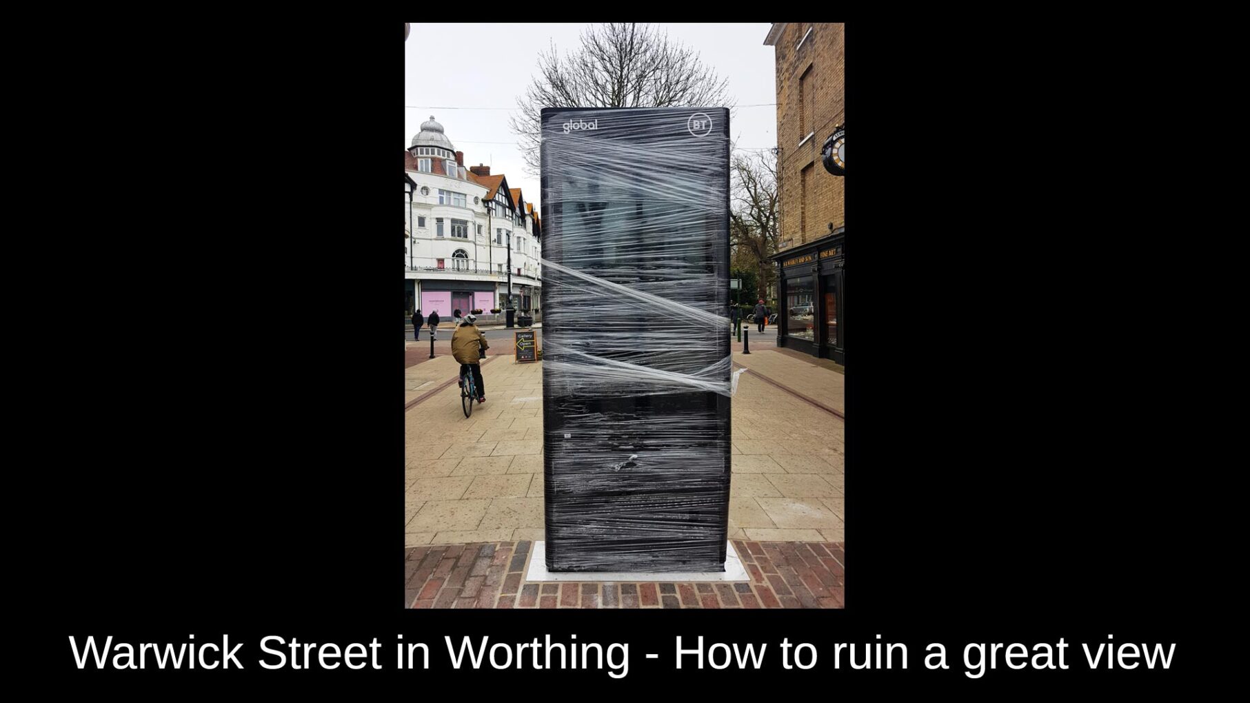 Warwick Street in Worthing