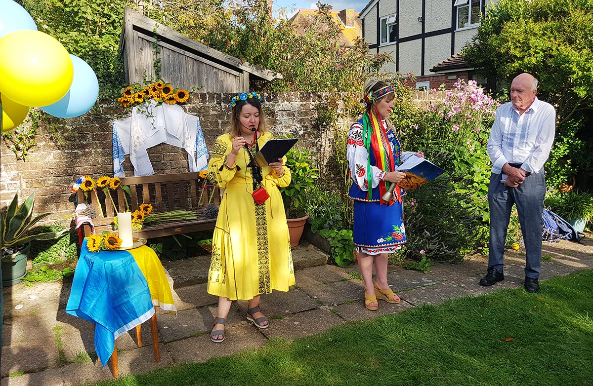 Independence Day of Ukraine in Worthing