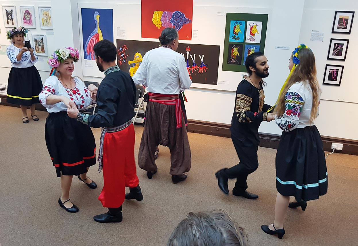 AUSA Folk Dance Group.