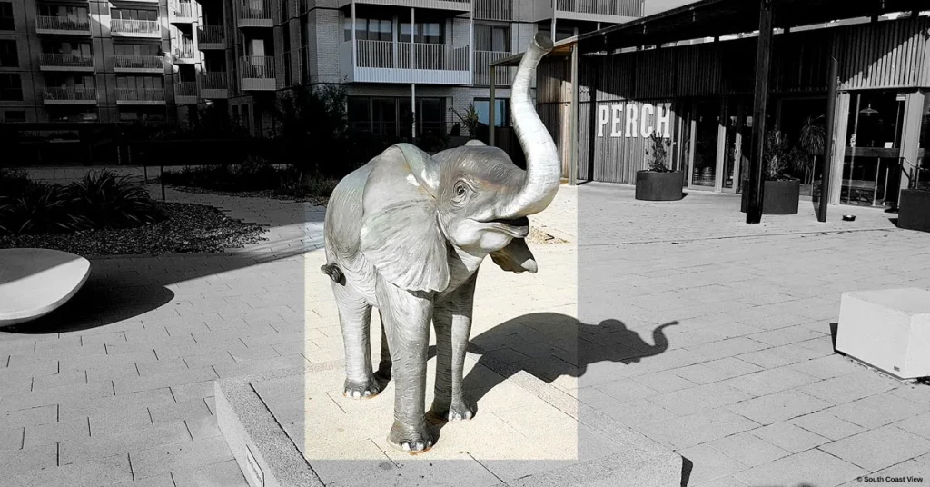 Elephant Jumbo in Worthing.