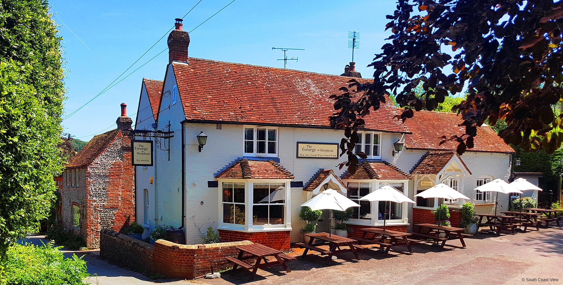 The George pub in Burpham.