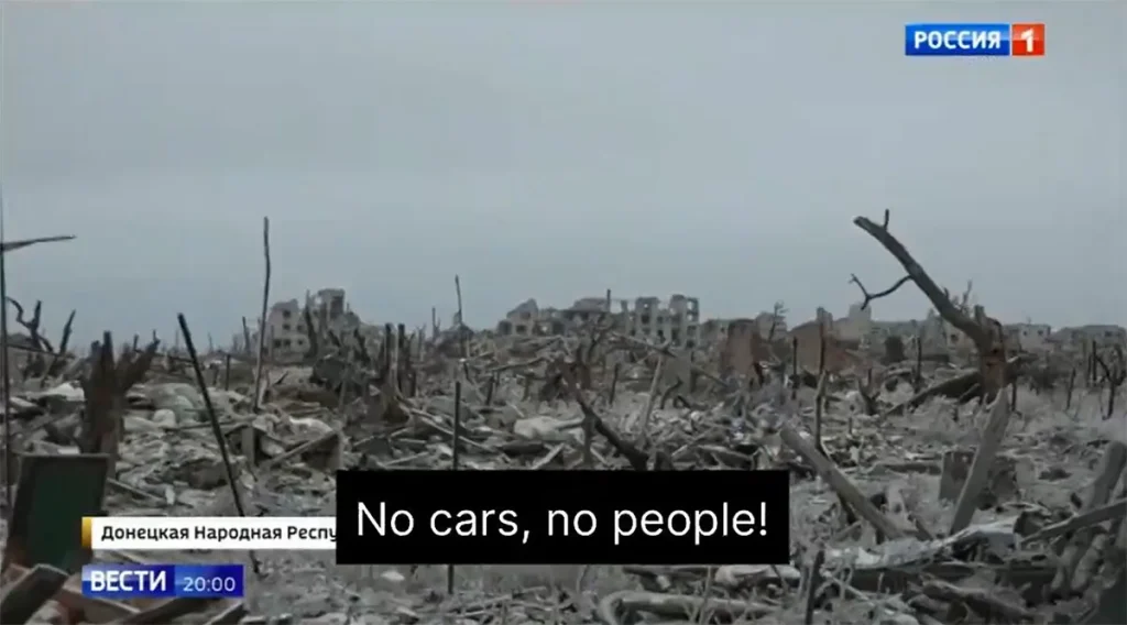 Illustrating the cruel mindset of Russian state media.