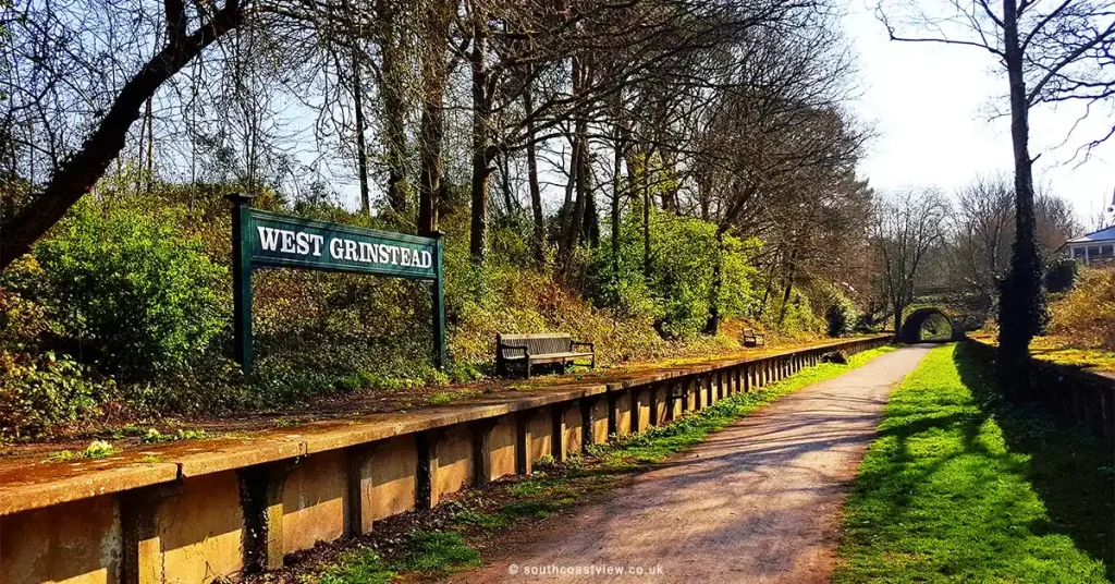 West Grinstead train station.