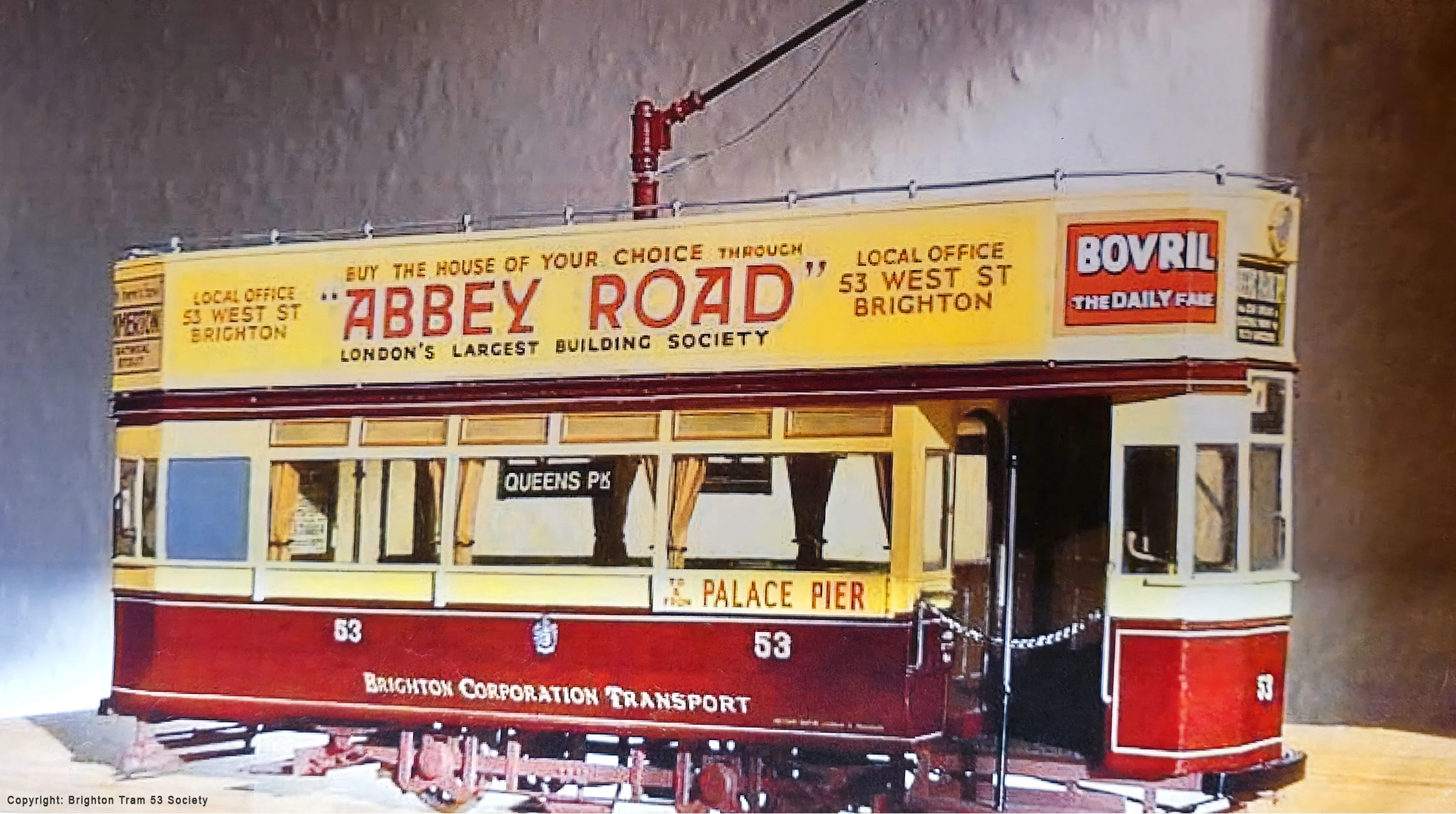 Brighton Tram 53 model.